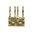 Dreifach-M4-Magazintasche, MOLLE-Befestigung, Multicam