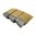 Triple .308-Magazintasche MOLLE-Befestigung Coyote Brown