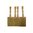 Triple .308-Magazintasche MOLLE-Befestigung Coyote Brown