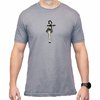 HULA GIRL CVC T-Shirt Stone Gray meliert 3XL