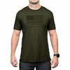 Standard-Baumwoll-T-Shirt Olive Drab, Größe M