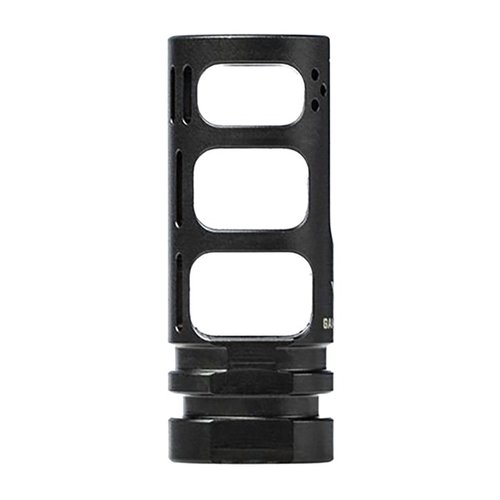 Der VG6 GAMMA 762 Muzzle Brake reduziert nahezu vollständig den Rückstoß und die Mündungbewegung, perfekt für AR308 und andere Gewehre mit Vollgaspatronen.