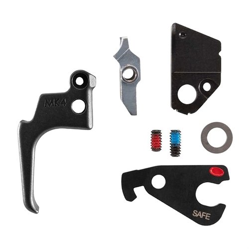 Mit dem Apex Action Enhancement Kit für Ruger MKIV/MKIV 22/45 reduzierst du das Abzugsgewicht auf ca. 3,0 lbs und die Abzugsübertravel um über 80%.