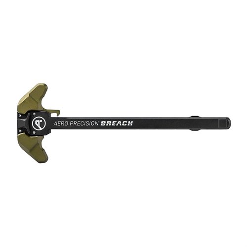 Der Aero Precision Breach Charging Handle ist langlebig, ergonomisch und in zwei Größen erhältlich, perfekt für einfache Bedienung und Kontrolle deiner AR-15.