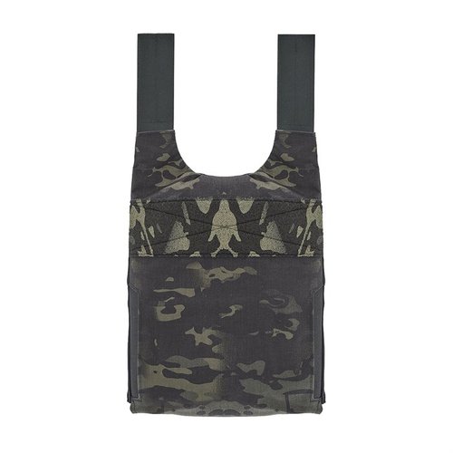 Die LV/119 Rear Covert Plate Bag von Spiritus Systems bietet ein schlankes Design für harte Platten, mit verstellbarem Cummerbund und einem glatten Profil unter Kleidung.