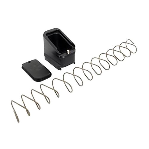 Die +5/4 MAG EXTENSION für CZ P10F/P07 von SHIELD ARMS ermöglicht einfachen Zugang zur Feder und zum Follower, ohne die Verlängerung abnehmen zu müssen. Lebenslange Garantie!
