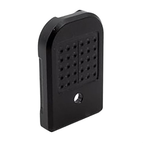 +0 Aluminium Base Plate für das S15 Magazin bietet verbesserten Grip durch aggressive Gestaltung mit drei Ausschnitten und mehr Markierungsmöglichkeiten.