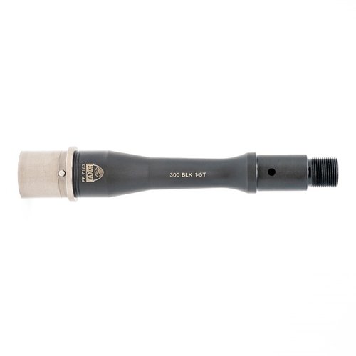 Die Faxon Match Series Gunner 300 Blackout Läufe bieten eine 1:5 Drehung für bessere Stabilität, leichte Bauweise und hervorragende Präzision für den ganzen Tag.