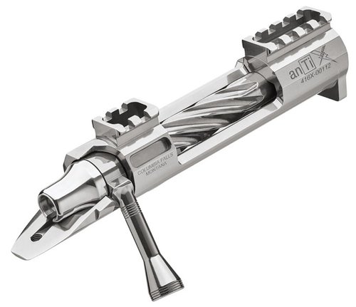 Die anTi X ist eine ultraleichte Action mit integrierten Zielfernrohrmontagen, die reibungslose Funktionalität und Langlebigkeit dank hochwertiger Materialien bietet.