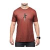 HULA GIRL CVC T‑Shirt SM Redrock Melange
