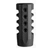 243 CAL Seiten-Baffle-Mündungsbremse 4-Port 1/2-28" mit Standard-Quetschscheibe
