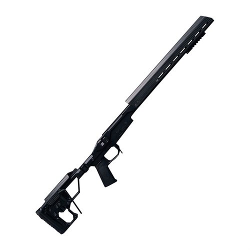 Das Christensen Arms Modern Precision Chassis ist leicht, anpassbar und aus 7075 Billet-Aluminium gefertigt, ideal für Remington® 700 Short Action.