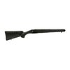 Sporter CF-Schaft für LA Remington 700, schwarz mit grauem Gurtband