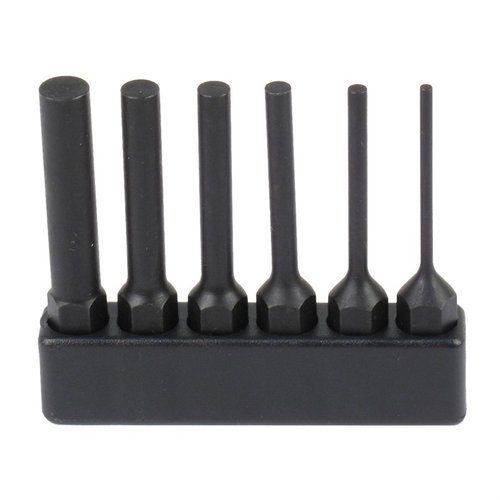 Das Set aus 6 Stahl-Pin-Punches ist perfekt für das Fix It Sticks System. In Größen von 1/16" bis 1/4" und kompatibel mit jedem 1/4" Driver.