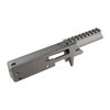 Der OPENTOP 11/22 Stripped Receiver aus CNC-gefrästem Aluminium ermöglicht eine einfache Demontage von Bolt, Extractor und firing pin, ohne den Trigger zu entfernen.