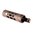 Suppressor-Schild mit U-RAC, 6" x 2", Coyote Tan, mit tanfarbener Hardware