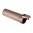 Suppressor-Schild mit U-RAC, 6" x 2", Coyote Tan, mit tanfarbener Hardware