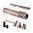 MK 12 MOD H GEN III DIY-KIT mit PRI-Heckvisier, Recce-Schiene, FDE