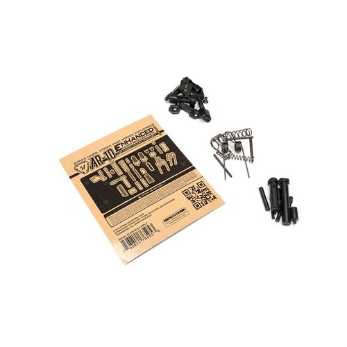 Das AR308 Enhanced Lower Parts Kit von Strike Industries bietet dir alle notwendigen Teile, um deinen Lower Receiver aufzuwerten, ohne Trigger und Hammer.
