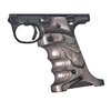 Die LAMINATE GRIPS für Ruger Mark IV 22/45 bieten Daumen- und Fersenauflage sowie Fingerkerben für einen entspannten, stabilen Halt. CNC-gefräst aus laminiertem Holz.