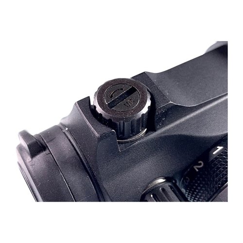 Die Adjustable Turret Caps für Aimpoint Micro ermöglichen einfache Wind- und Höhenverstellungen ohne Abnehmen der Kappen, sind robust und wasserfest.