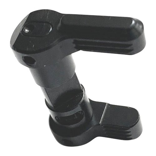 Der AR-15 AMBI Safety Selector mit Q-Levers bietet eine robuste, präzise Steuerung für den Einsatz, ermöglicht einfaches Umschalten zwischen SAFE und SEMI/FIRE.
