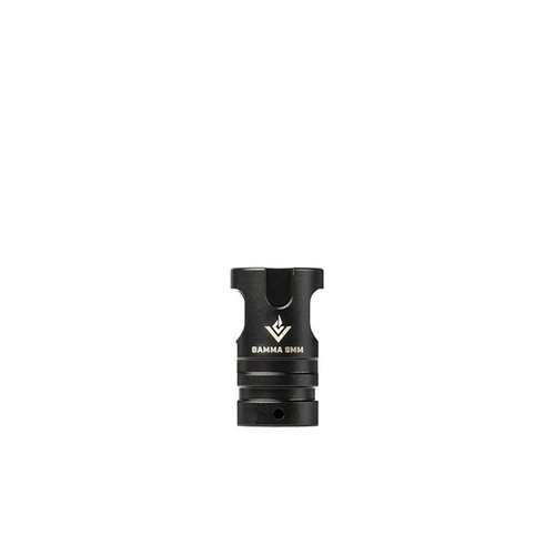 Der VG6 GAMMA 9mm Mündungsbremse kombiniert effektive Rückstoßkontrolle und minimiert Mündungsbewegungen für schnelle Nachfolgeschüsse. Ideal für 9mm!