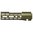 ATLAS S-ONE 7,3" M-LOK Free-Float-Handguard für AR-15, ODG-anodisiert