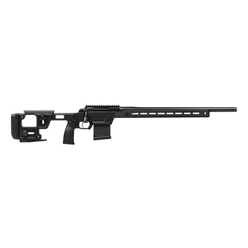 Die Solus Competition Rifle bietet dir präzise Leistung mit einem Remington 700 Short Action Footprint, verstellbarem Schaft und sub-MOA Präzisionsgarantie.