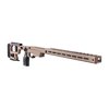 Das SOLUS Competition Chassis bietet eine präzise Verbindung, modulare Anpassungsmöglichkeiten, M-LOK und Arca Swiss für individuelle Nutzung und ergonomischen Komfort.