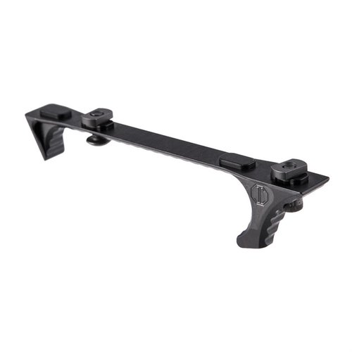 Der HRD EXTENDED M-LOK HANDSTOP von JMAC CUSTOMS ist leicht, kompakt und umkehrbar, M-Lok-kompatibel und aus robustem 7075 T6 Aluminium gefertigt.