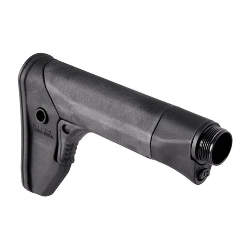 Entdecke den RECC·E™ Carbine Stock: leicht, modular und mit konstantem Wangenauflage. Ideal für AR15/M16 mit QD Sling-Punkten und Gummi-Schulterpolster.