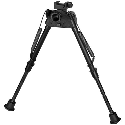 Der S-LMP BIPOD von HARRIS ist ultraleicht, von 9" bis 13" verstellbar und bietet durch die Notched Legs schnellen Einsatz sowie Stabilität auf unebenem Terrain.