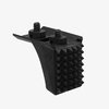 Der Magpul Barricade Stop bietet eine robuste Handstütze für stabilere Schüsse, besteht aus Hybrid-Kunststoff und Metall und hat eine austauschbare, strukturierte Stahlfläche.
