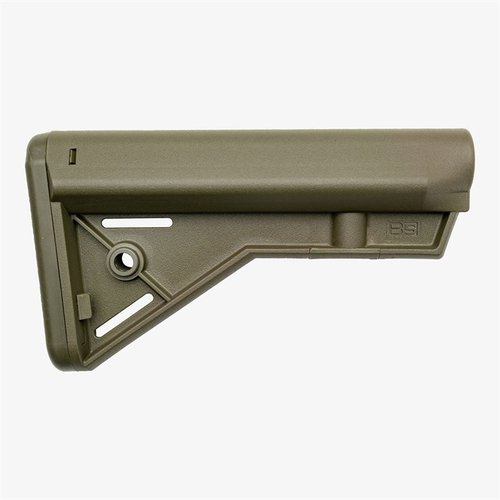 Der AR-15 Bravo Stock bietet ergonomischen Wangenauflage, rutschfeste Polsterung und stabile QD Sling-Montagen – perfekt für Mil-Spec Carbine Receiver.