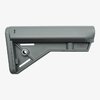 Der AR-15 Bravo Stock bietet ergonomischen Wangenauflage, integrierte QD Sling-Mounts, einen rutschfesten Gummipolster und passt auf Mil-Spec Receiver.