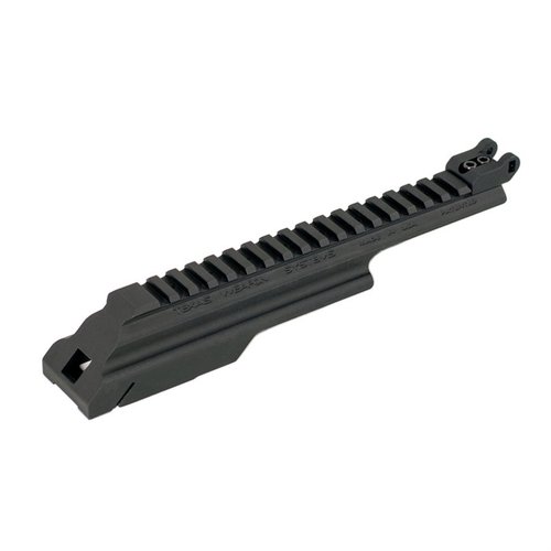 Die KRINKOV GEN-3 Dog Leg Rail bietet dir optimale Balance, Schutz für deine Optik und eine robuste Montage für präzise Schüsse direkt über dem Empfänger.