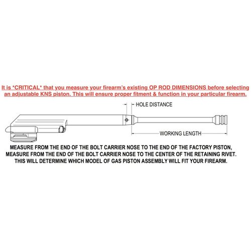 Mit dem KNS Precision AK Adjustable Gas Piston reduzierst du den Verschleiß deiner AK, verbesserst die Gasregelung und installierst ihn in nur 10 Minuten!