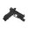 Aluminium-Magazinplatte für Glock G17 (9mm) / G22 (.40 CAL) in Schwarz