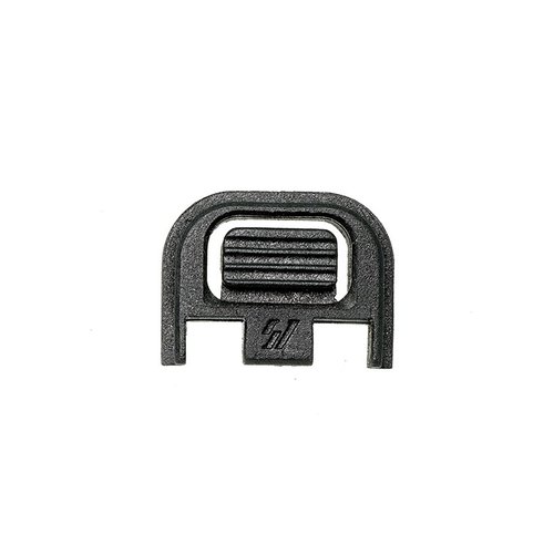 Die Strike Industries Polyflex Slide Plate für GLOCK™ bietet eine kostengünstige, werkzeugfreie Lösung für einfaches Reinigen und Warten deiner GLOCK™.