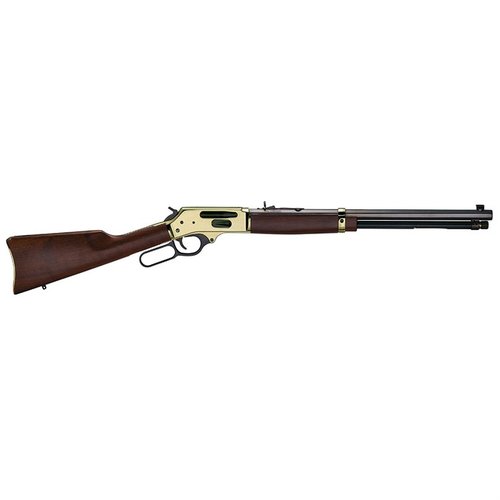 .30-30 Winchester Lever Action Rifle von Henry mit 20" Oktagonlauf, eleganter Messingreceiver und 5-Schuss-Magazin – ideal für die Jagd und Traditionen.