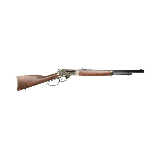 Die BRASS WILDLIFE EDITION .45-70 bietet ein leichtes, leistungsstarkes Design mit wunderschöner Gravur, ideal für deine nächste Jagd.