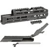 AK ALPHA 10" Handschutz mit Top-Cover-Schiene