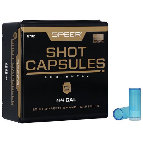 Mit den Speer® Empty Shot Capsules kannst du individuelle Handfeuerwaffen-Patronen für die Schädlingsbekämpfung erstellen. Einfach füllen, Basis einsetzen und laden!