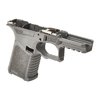 Der SCT 19 Compact Frame bietet eine aggressive Grifftextur, ein abgerundetes Magazinfach und eine 4-Slot-Picatinny-Schiene für optimale Ergonomie und Vielseitigkeit.