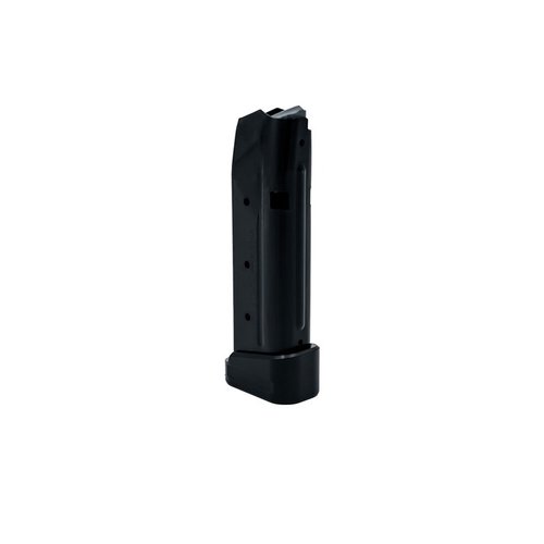 Das S15 Magazin für Glock 43X/48 bietet 15 Schuss Kapazität, ist aus robustem Stahl gefertigt und passt perfekt in die Magazintasche.