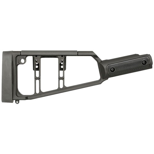 Erlebe mit der Lever Action Stock Series von Midwest Industries eine moderne Anpassung für klassische Lever-Action-Gewehre. Verstellbare Polymerbacke, ambidextrales Design und M-LOK™-Slots sorgen für individuellen Komfort!