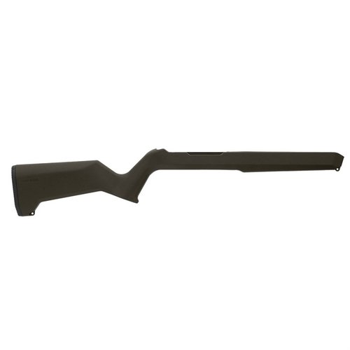 Der MOE® X-22 Stock ist leicht, ergonomisch und bietet M-LOK Slots sowie austauschbare Lauftrays für verschiedene Profiloptionen. Ideal für deinen Ruger® 10/22®!