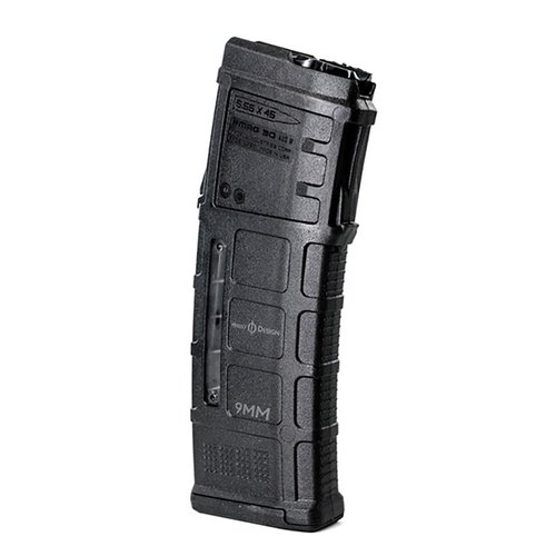 Entdecke das 9MM Luger Magazin für Steyr AUG mit 30 Schuss Kapazität, aus robustem Polymer und perfekt für Standard- oder NATO-Schaft geeignet.