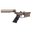 M4E1 Carbine Comp Lower mit A2‑Griff, ohne Schaft, für AR-15 Kodiak
